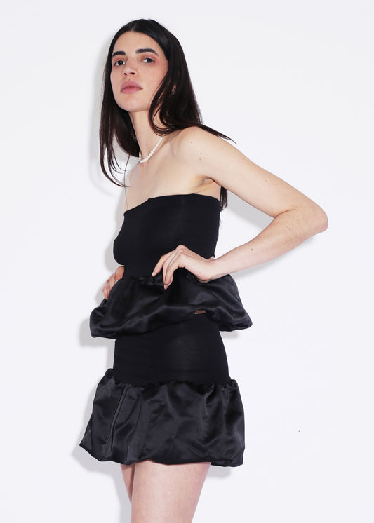 Cloud Top - Satin Silk